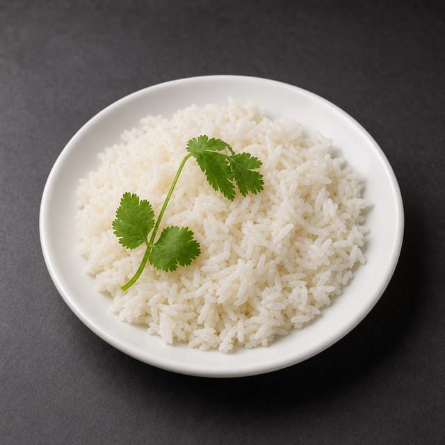 COCONUT RICE - (V) (VEGAN) (GF).