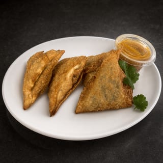SPICED BEEF SAMOSAS