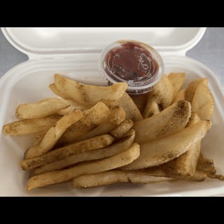 AFRICAN DRY-RUB MASALA FRIES - (Vegan) (GF)